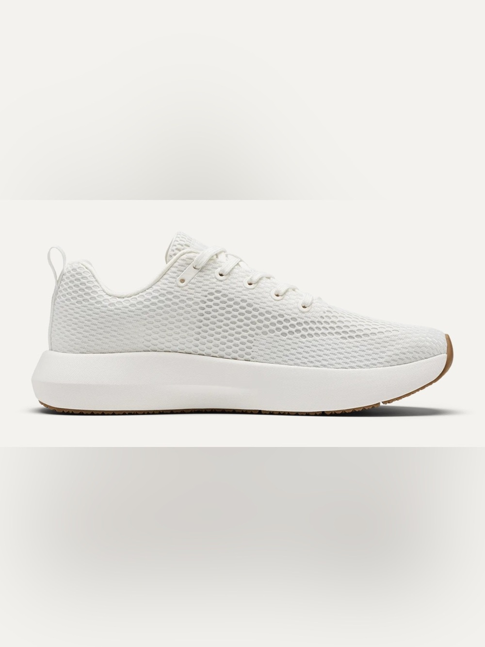 NOBULL Trainer in White with Gum Sole M5.5 W7 - Picture 3 of 8